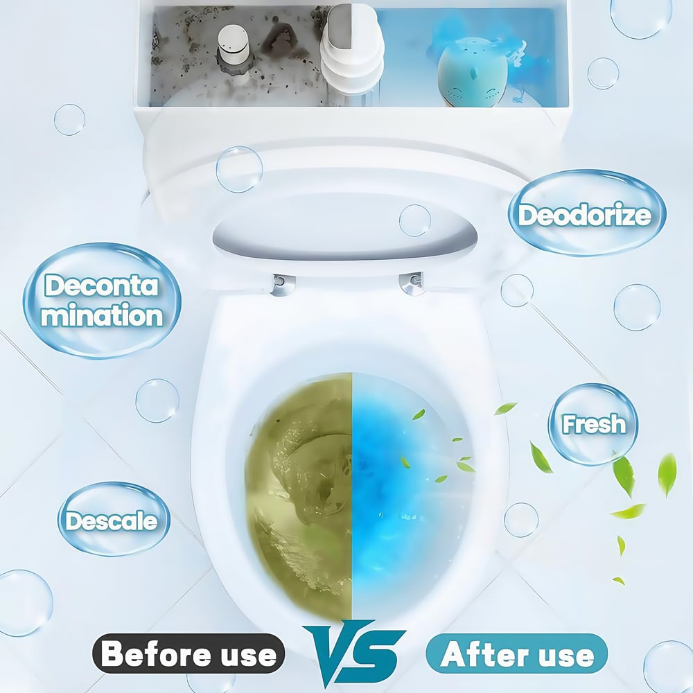 EverClean Auto-Toilet Whale - Effortless Clean for Months - 50% OFF