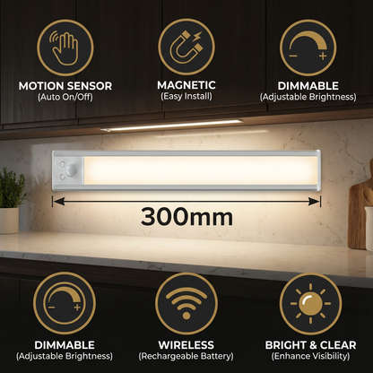 The AuraGlow Motion Beam — Intelligent Wireless Lighting + 50% OFF