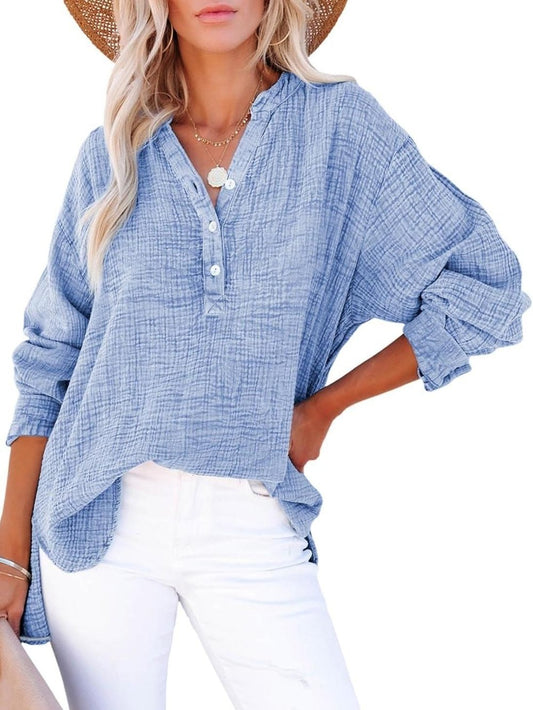 CloudWeave Effortless Chic Blouse + 50% OFF