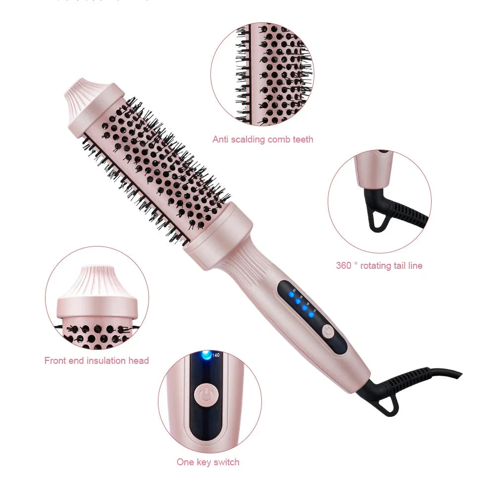 The AirFlow Thermal Brush - Salon Volume, Anywhere + 50% OFF