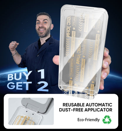 The Auto-Align Screen Protector - A Perfect, Bubble-Free Install + 50% OFF