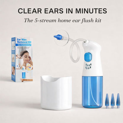 Pulseflow™ – 5-Stream Ear Wax Removal & Irrigation Kit + 50% OFF