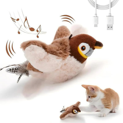 The FeatherFly Chirp Toy - Unleash Your Cat's Inner Hunter + 50% OFF