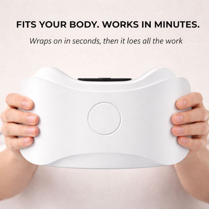 Meltara™ – Heated Stone-Needle Belly Massager | 3 Modes for Bloating, Digestion & Fat Burning + 50% OFF