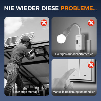 The SunClip Motion Light - Portable, Solar, and Hands + 1+1 FREE