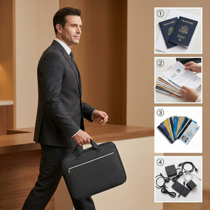 Bastion™ – Fireproof Waterproof Accordion File Organizer with Lock & Handle + 50 % OFF