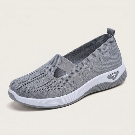 Easolen™ – Breathable Knit Slip-On Comfort Walking Shoes for Women + 50% OFF