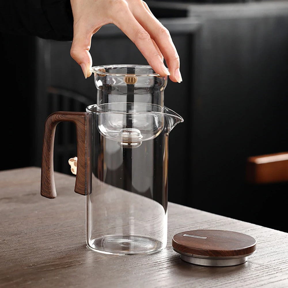 The BrewMaster Glass Teapot - Perfect Tea, Every Time +  50% OFF