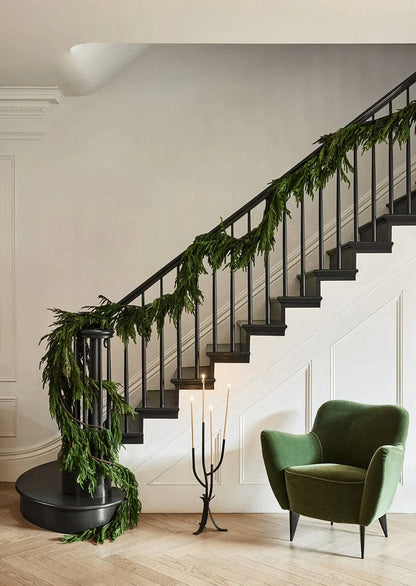 The Deluxe Norfolk Pine Garland - A Designer Look, Effortlessly + 50% OFF