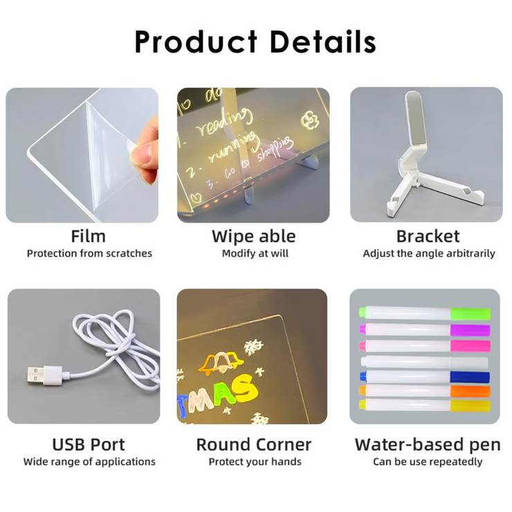 The GlowPad LED Board - Boost Focus, Mess-Free Creativity + 50% OFF