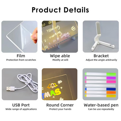 The GlowPad LED Board - Boost Focus, Mess-Free Creativity + 50% OFF