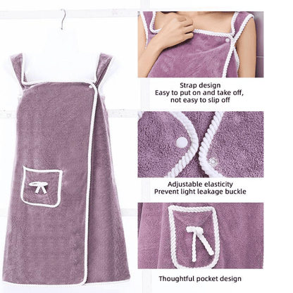 The ComfortWrap - Secure, Hands-Free Luxury After Every Shower - 50% OFF