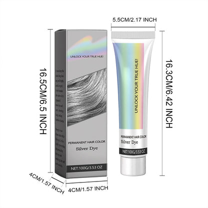 The SilverVibe Hair Toner - Transform Your Hair Into a Radiant, Healthy Silver Statement + 50% OFF