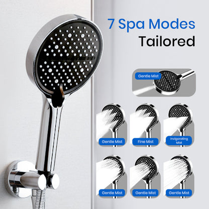 The PowerRain Shower Head - A High-Pressure Spa, at Home + 50% OFF