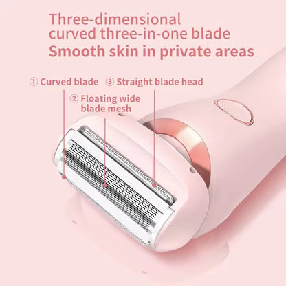 The AuraSmooth 2-in-1 Shaver - Painless Smoothness, Anywhere Comfort + 50% OFF