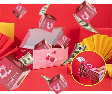 The Surprise Bomb Box - The Most Surprising Gift Ever + 1+1 FREE