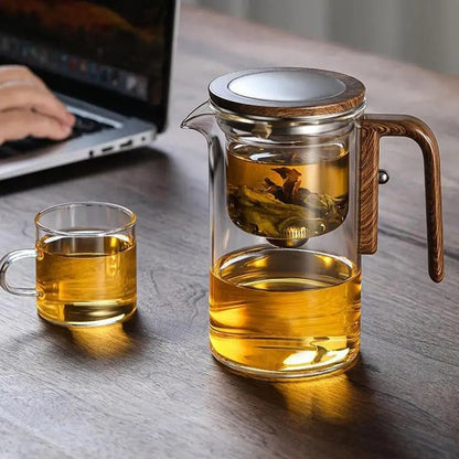 The BrewMaster Glass Teapot - Perfect Tea, Every Time +  50% OFF