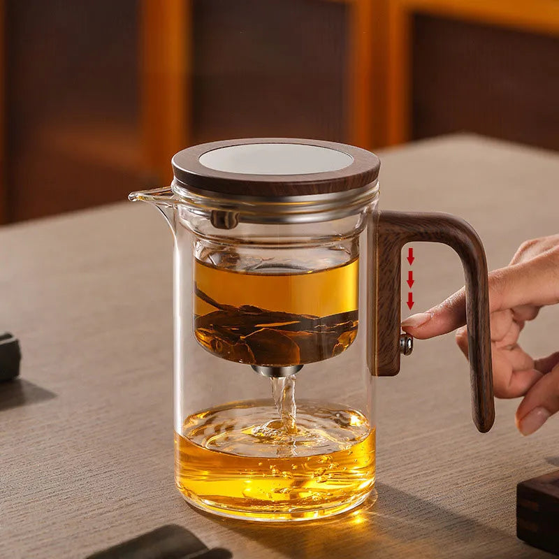The BrewMaster Glass Teapot - Perfect Tea, Every Time +  50% OFF