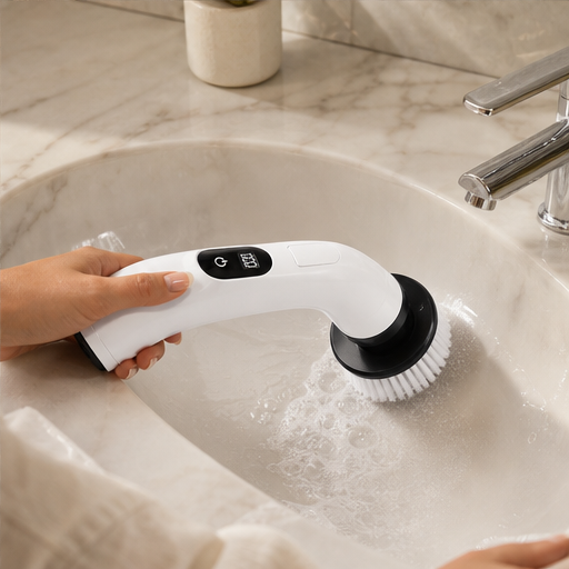 Glint – 8-in-1 Cordless Electric Cleaning Brush Set + 50% OFF
