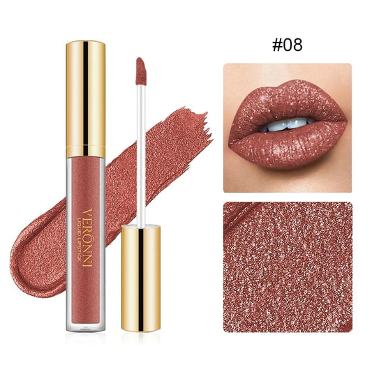 DiamondShine Liquid Lipstick - 16-Hour Shine, All-Day Comfort - 1+1 FREE