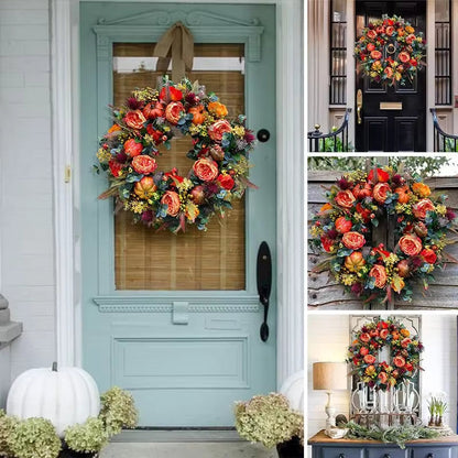 The Farmhouse Pumpkin Wreath - A Perfect Fall Welcome + 50% OFF