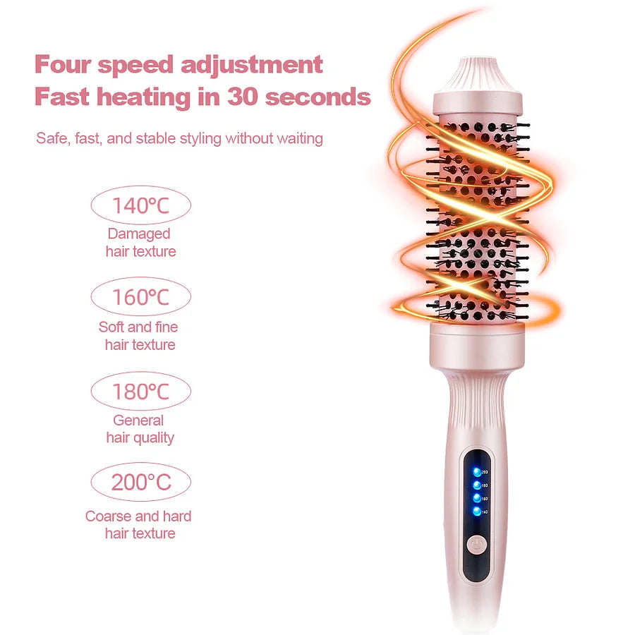 The AirFlow Thermal Brush - Salon Volume, Anywhere + 50% OFF