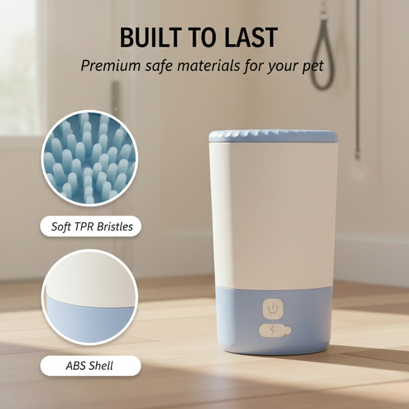Mudwell™ – Automatic Electric Paw Cleaner for Dogs + 50% OFF
