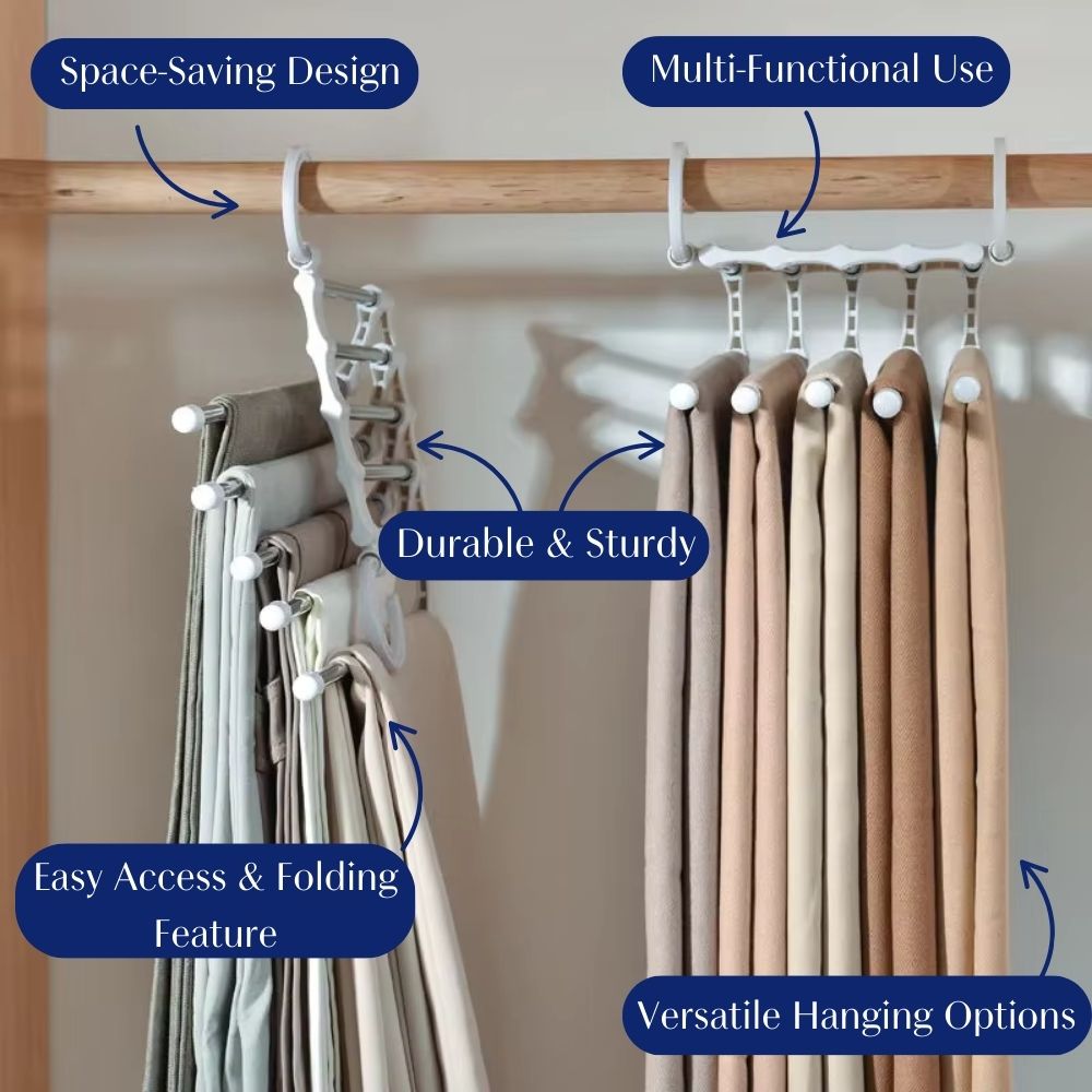 SpaceGlide - Quadruple Your Closet Space + 1+1 FREE
