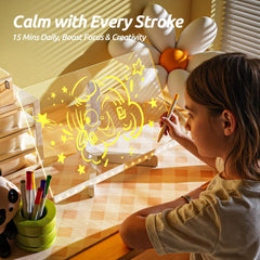 The GlowPad LED Board - Boost Focus, Mess-Free Creativity + 50% OFF