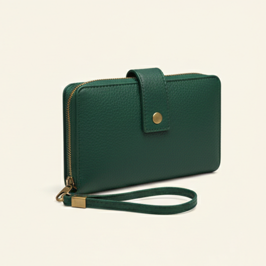 Bellmara™ – Vintage Two-Tone RFID Blocking Compact Leather Wallet + 50% OFF