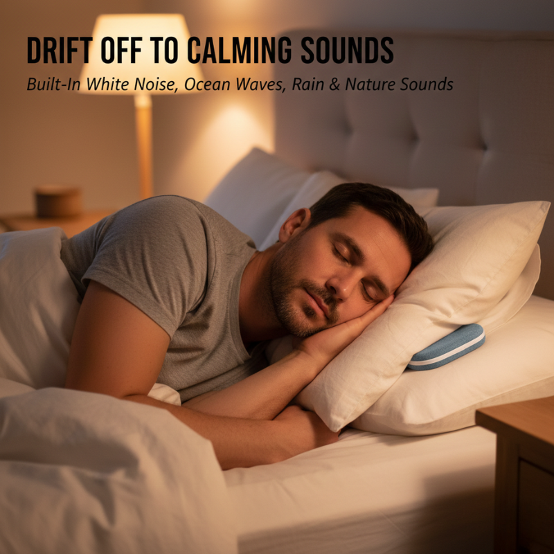 Hushelle™ – Ultra-Thin Bluetooth Under-Pillow Sleep Speaker + 50% OFF