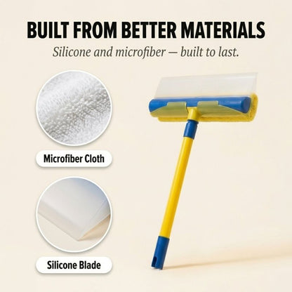 Clarepane™ – 3-in-1 Streak-Free Window Squeegee & Cleaning Set + 50% OFF