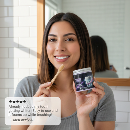 Violight™ – Purple Color-Correcting Whitening Tooth Powder + 50% OFF