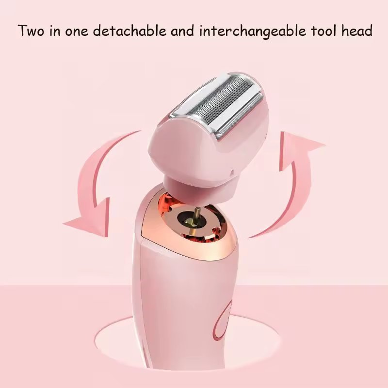The AuraSmooth 2-in-1 Shaver - Painless Smoothness, Anywhere Comfort + 50% OFF