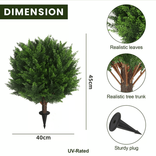 The EverLush Topiary Tree - Zero Maintenance, All-Season Style +50% OFF
