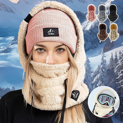 The AuraWarm Hood Ski Mask - Your All-in-One Winter Armor + 50% OFF