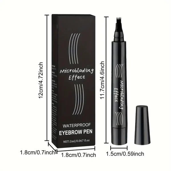 The MicroFine Brow Pen - Hair-Like Strokes for All-Day Perfection + 50% OFF