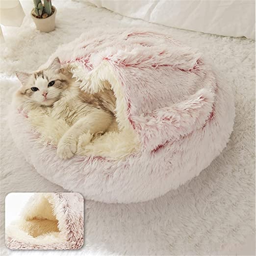 The CozyCave Pet Bed - Anxiety-Free, Cozy Sleep + 50% OFF