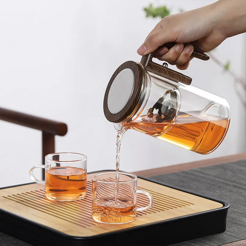 The BrewMaster Glass Teapot - Perfect Tea, Every Time +  50% OFF