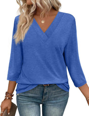The Essential V-Neck Top - The Foundation of Every Outfit + 50% OFF