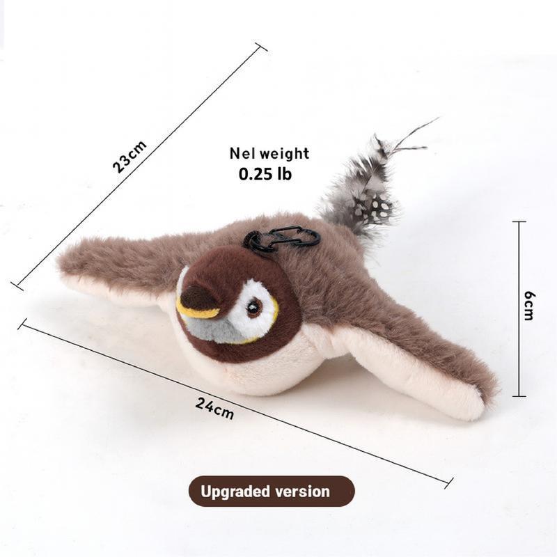 The FeatherFly Chirp Toy - Unleash Your Cat's Inner Hunter + 50% OFF