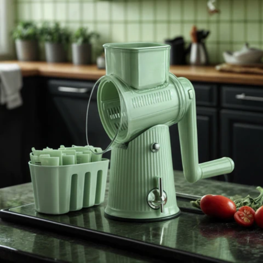 The VeggiePrep 5-in-1 Grater - Award-Winning, Multi-Purpose Shredding and Slicing + 50% OFF