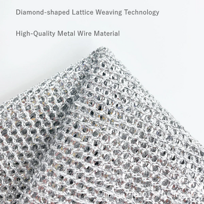 The Miracle Wire Cleaning Cloth - Tough on Grime, Gentle on Pans - 1+1 FREE