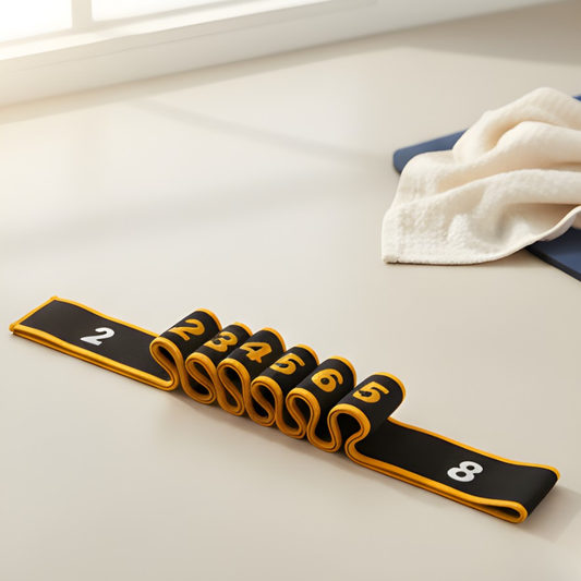 Limbera™ – 8-Segment Numbered Stretching & Yoga Resistance Band + 50% OFF