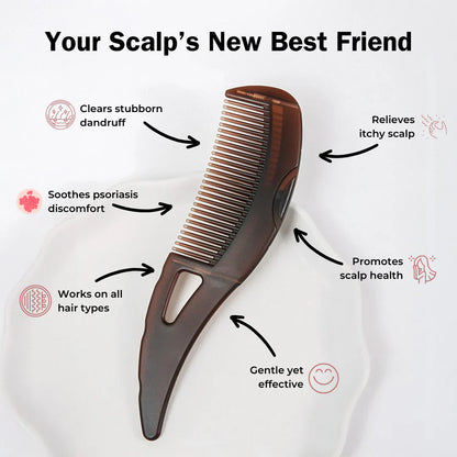 True-Roots Purifying Comb - End Flakes, Stop Itch - 50% OFF