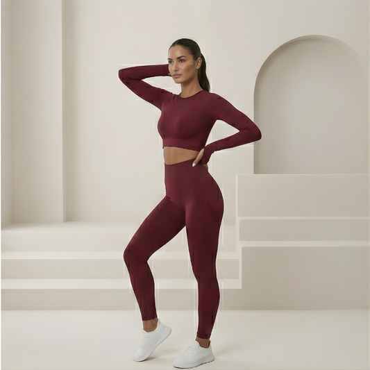 Sculvana™ – Seamless Scrunch High-Waisted Sculpting Leggings + 50% OFF