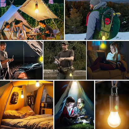 The SolarBeam Camping Lantern - Light, Power, and Portability + 1+1 FREE