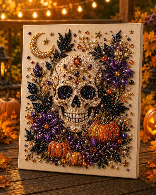 Emberloom – Cozy Halloween Pearl Art DIY Craft Kit + Buy 1 GET 1 FREE