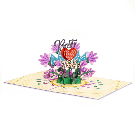 Bloomfold™ – 3D Pop-Up Mother's Day Card with Hidden Note Slot & Luxury Envelope + 1+1 FREE