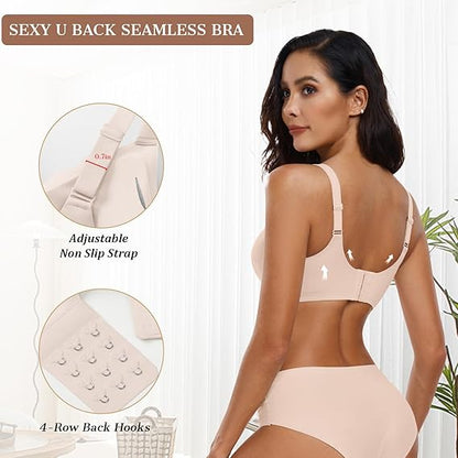 AuraLift Scalloped Wireless Bra - A Natural Lift, All Day Comfort + 50% OFF